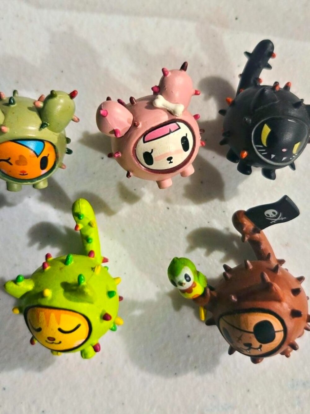 Tokidoki Cactus Friends collection set of 5